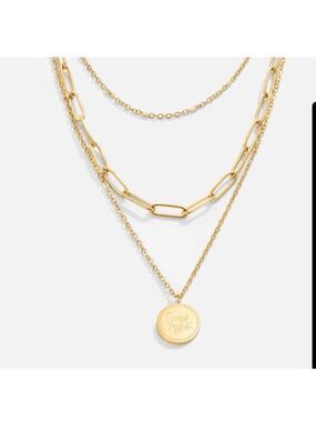 Geya Coin Layered Necklace